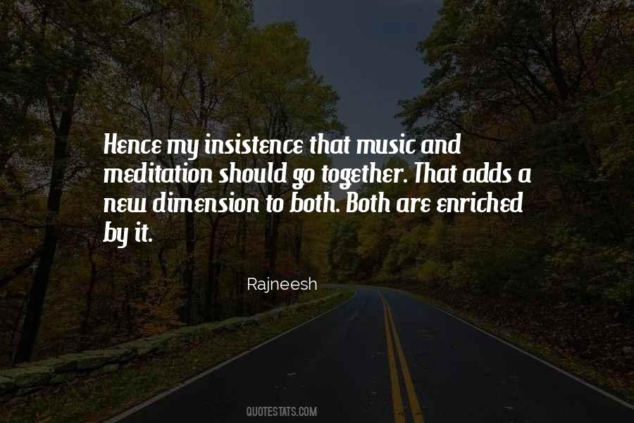 Quotes About Music And Meditation #1563492