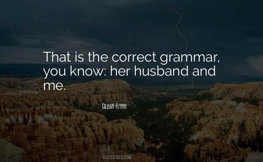 Correct Grammar For Quotes #1370465