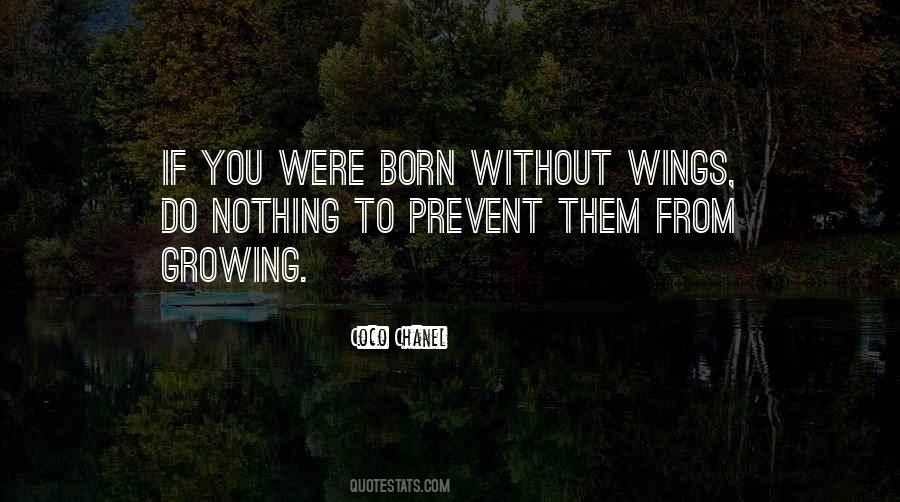 Flying Without Wings Quotes #77196