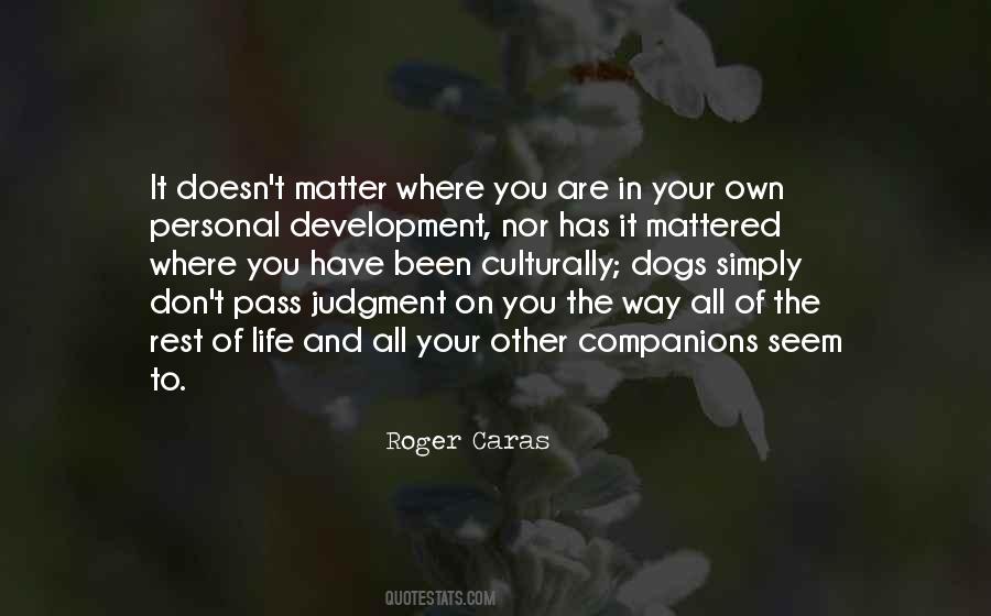 Don't Pass Judgment Quotes #1721047