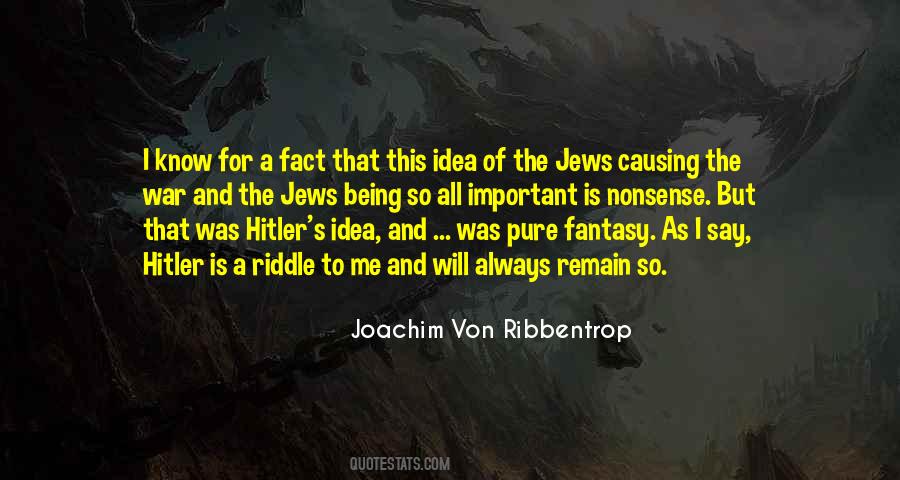 Joachim L W Quotes #888124