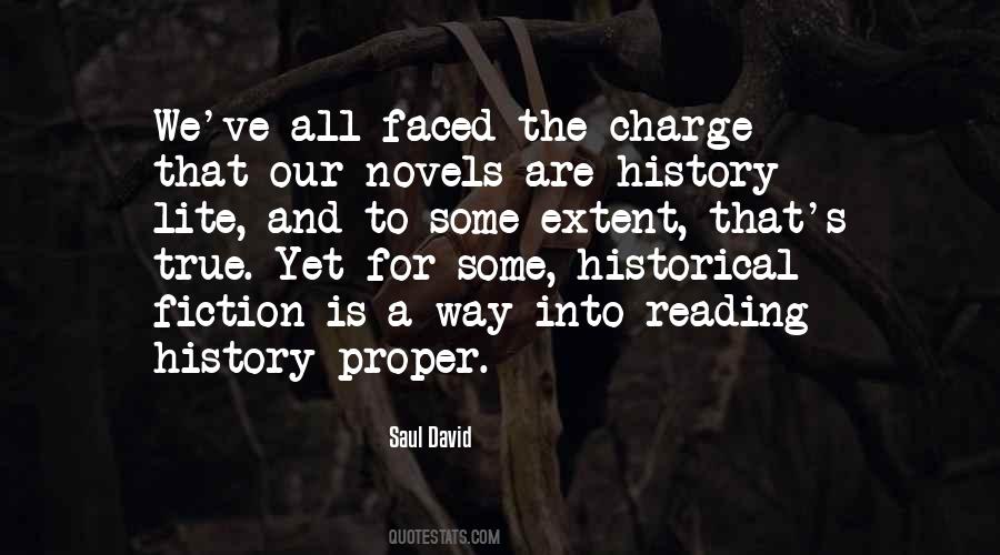 Quotes About Reading Historical Fiction #1800757