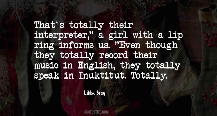 Music English Quotes #1324975