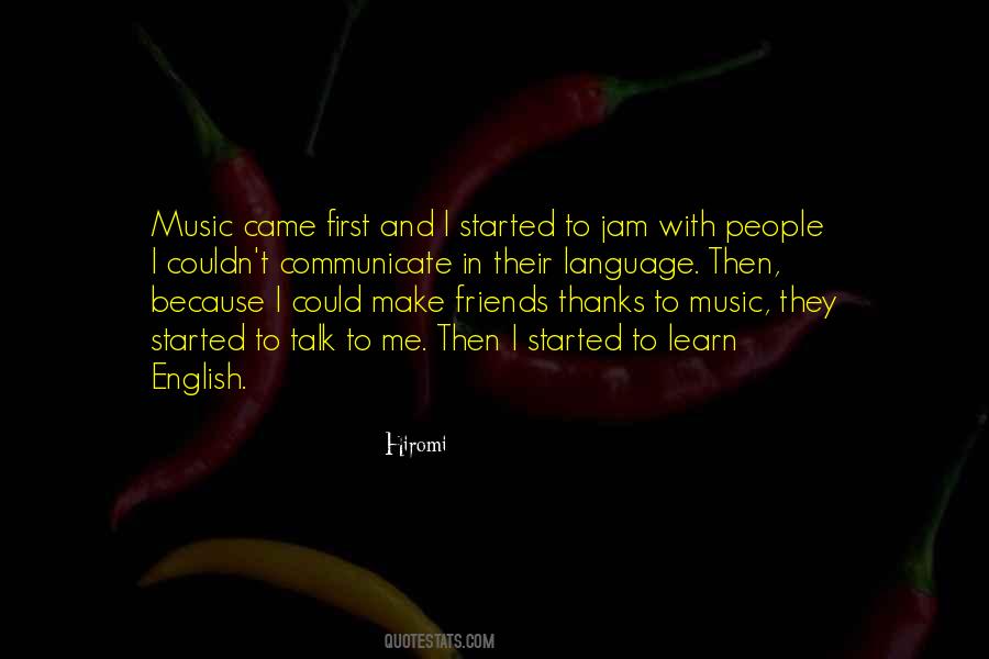 Music English Quotes #1415626