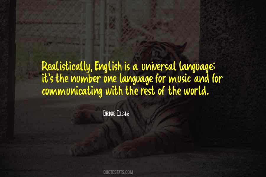 Music English Quotes #1599940