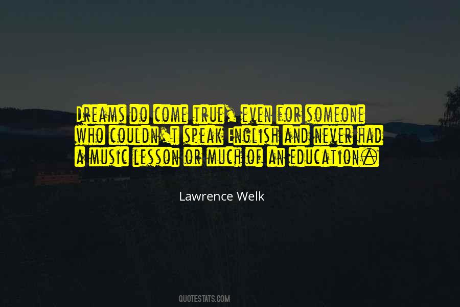Music English Quotes #1711908