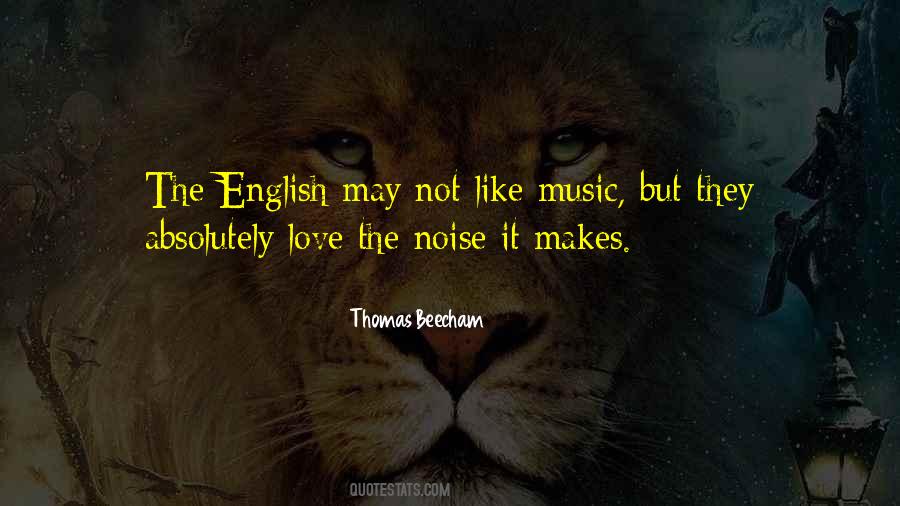 Music English Quotes #634528