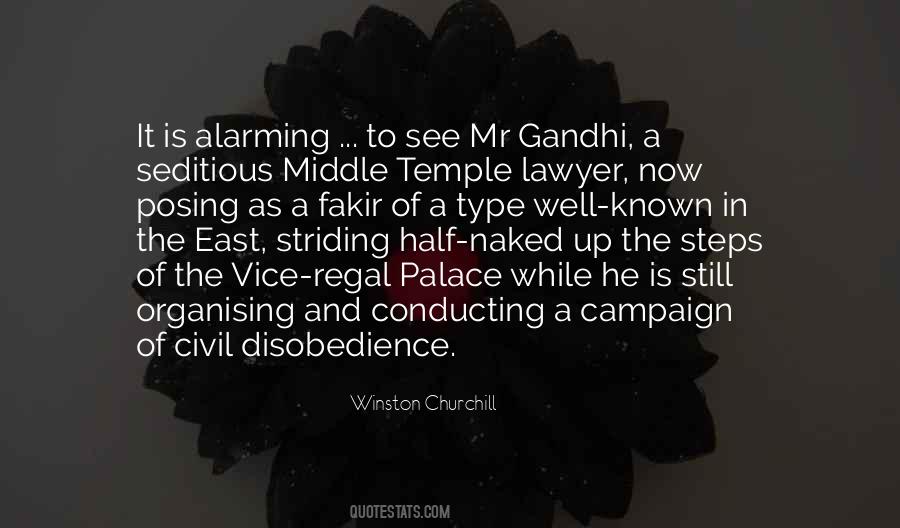 Gandhi Lawyer Quotes #173975
