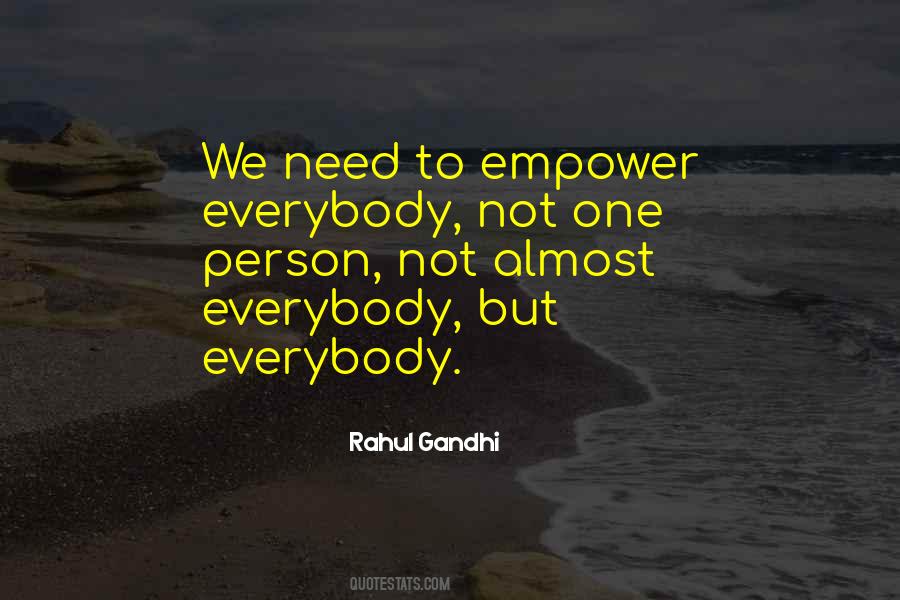 Need One Person Quotes #1406019
