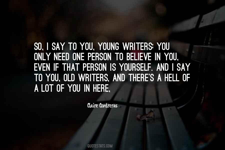 Need One Person Quotes #206840