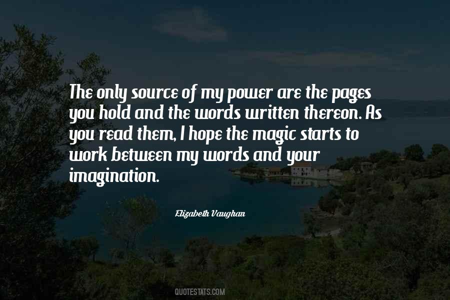 Quotes About Magic And Power #158912