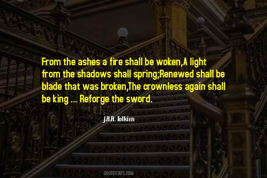 No Ashes In The Fire Quotes #1125831