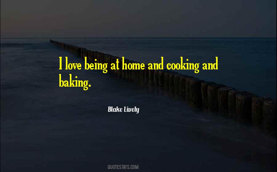 Love Of Baking Quotes #1470905