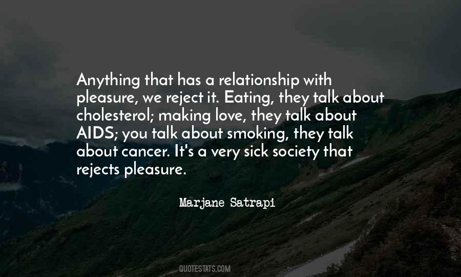 Smoking About Love Quotes #157492