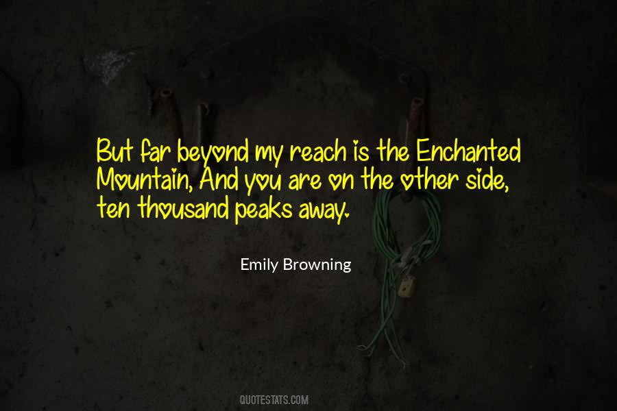 The Far Side Of The Mountain Quotes #929675