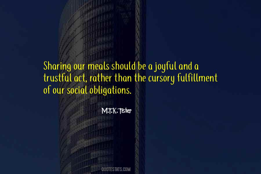 Act Of Sharing Quotes #255015