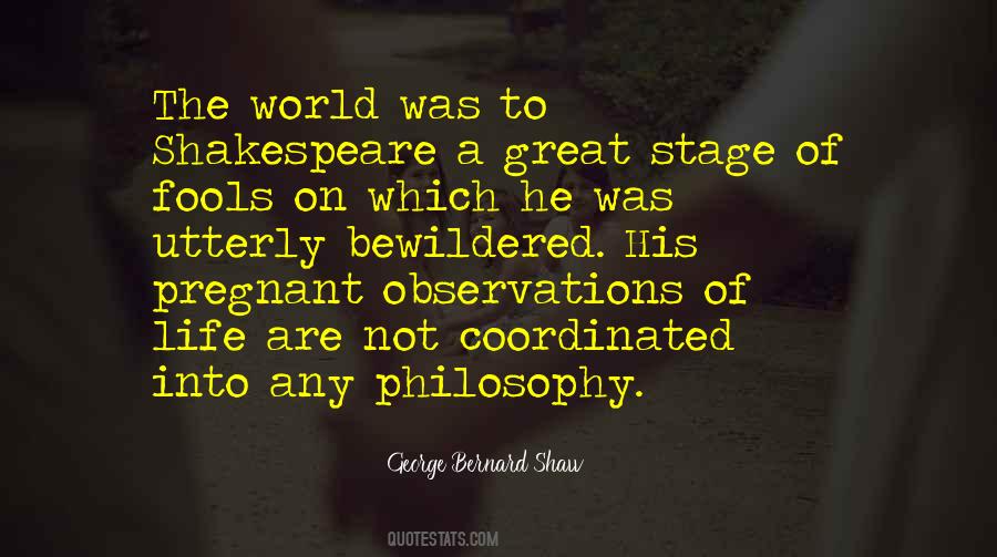 Quotes About World Stage #397489