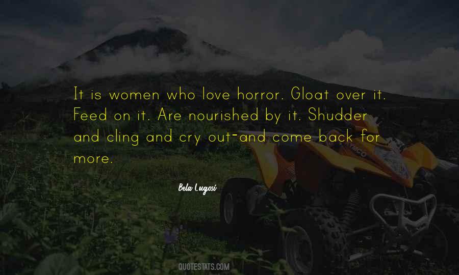 Love Horror Quotes #1561708