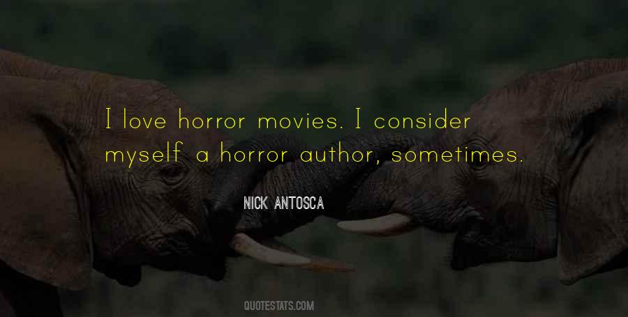 Love Horror Quotes #1837956