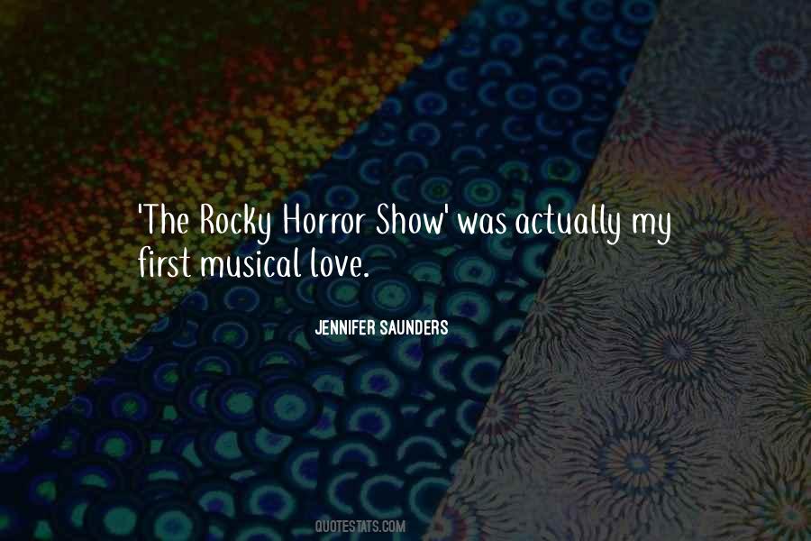 Love Horror Quotes #274323