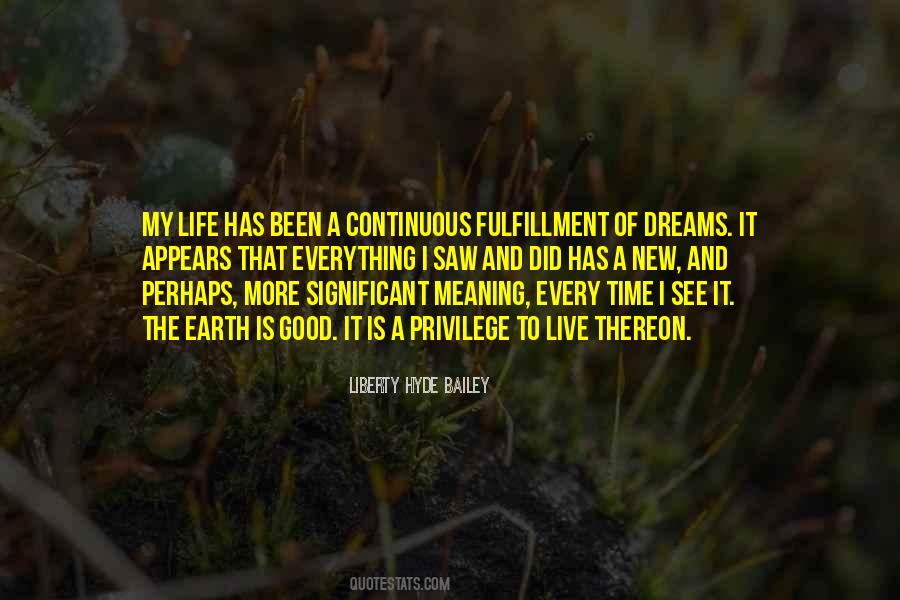 Everything Has Meaning Quotes #1499423