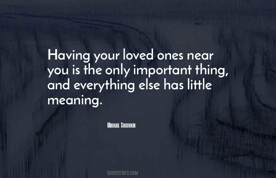 Everything Has Meaning Quotes #470550