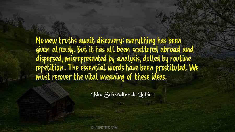 Everything Has Meaning Quotes #895613