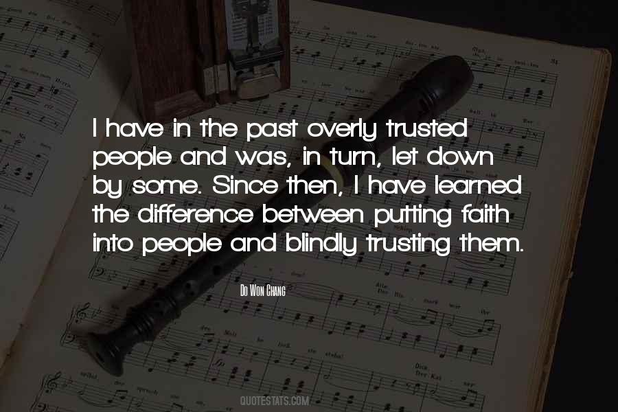 Trusting Someone Blindly Quotes #811242 Trusting Someone Blindly Quotes #811242