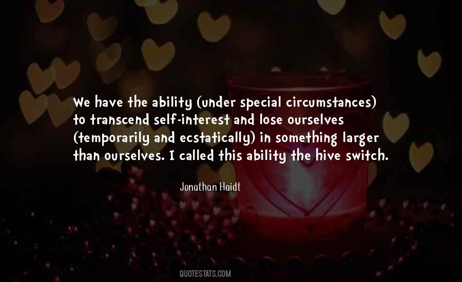 I Am Not Special For You Quotes #41507