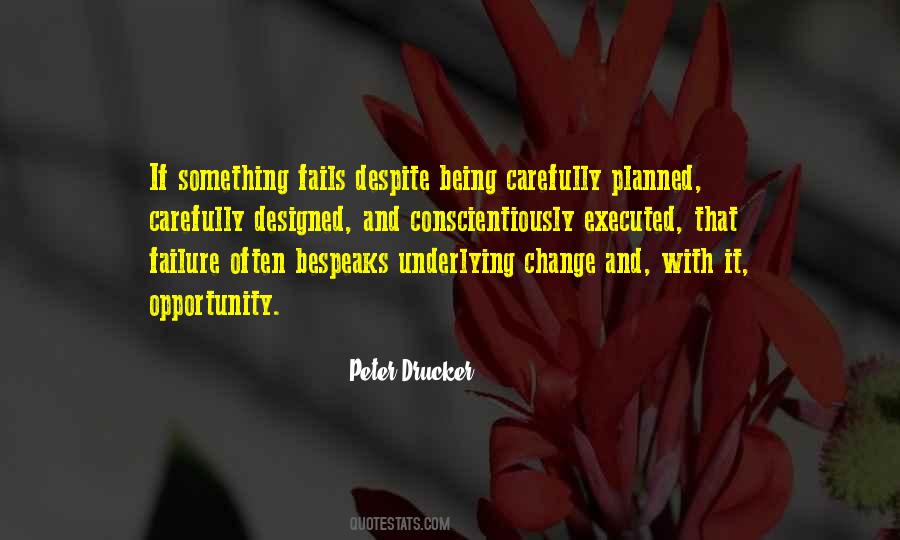 Opportunity Failure Quotes #1326060