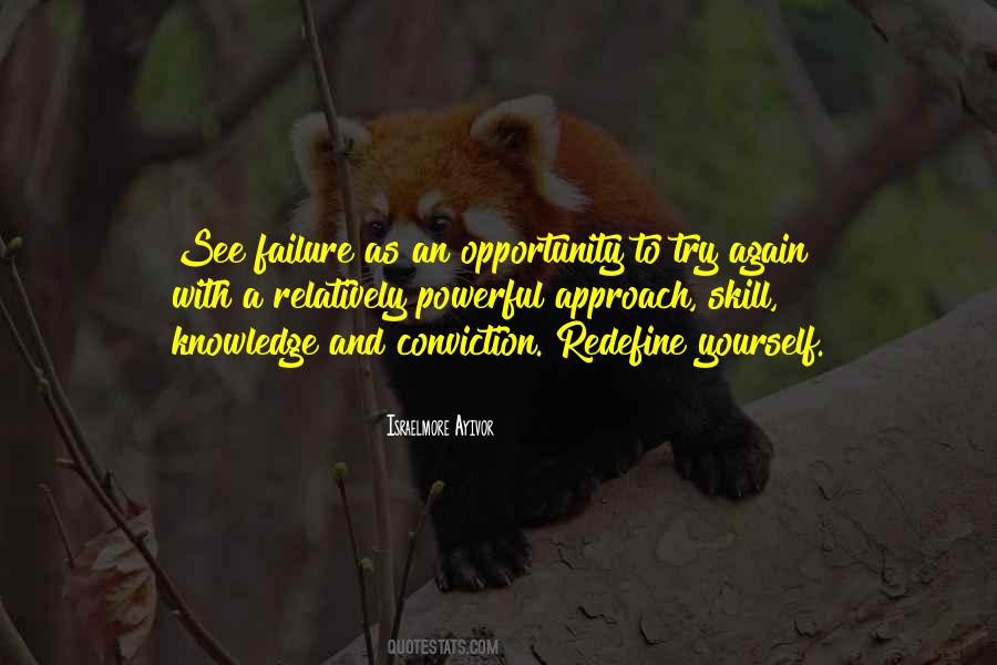 Opportunity Failure Quotes #168246