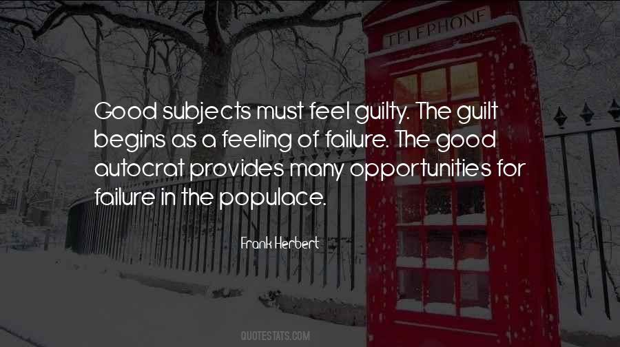 Opportunity Failure Quotes #528503