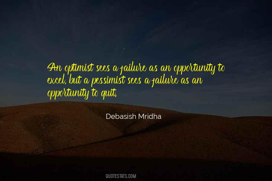 Opportunity Failure Quotes #864426