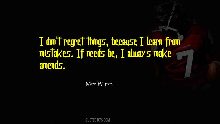 Don't Regret Quotes #1050530