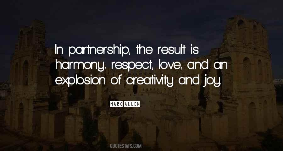 Love Partnership Quotes #1171769