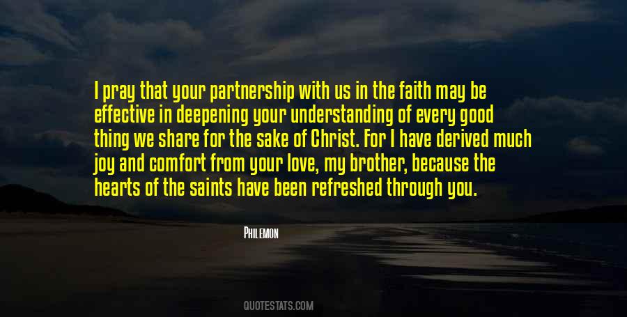 Love Partnership Quotes #1198748