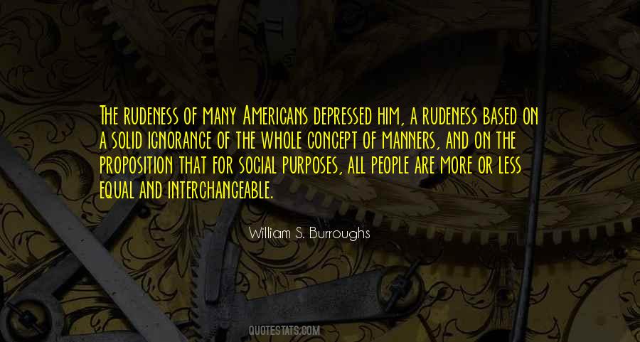 Social Manners Quotes #1571648