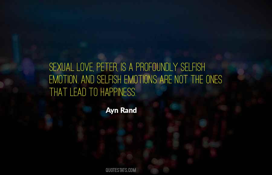 Love Selfish Quotes #668048