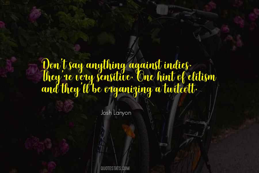 Don't Say Anything Quotes #1789157