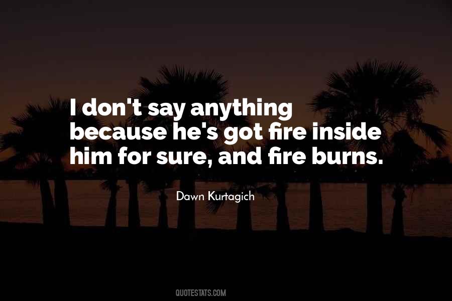 Don't Say Anything Quotes #763598