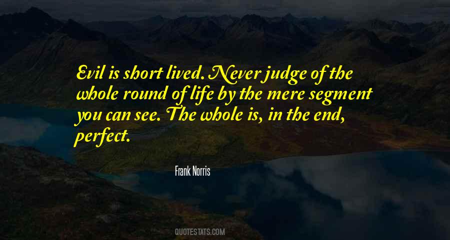 Judge Me When You Are Perfect Quotes #633917