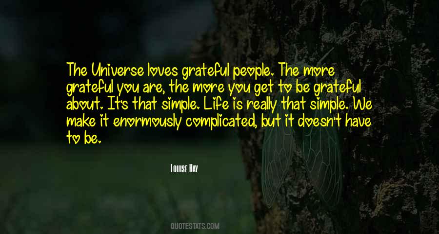 Life Is Really Simple Quotes #1226724