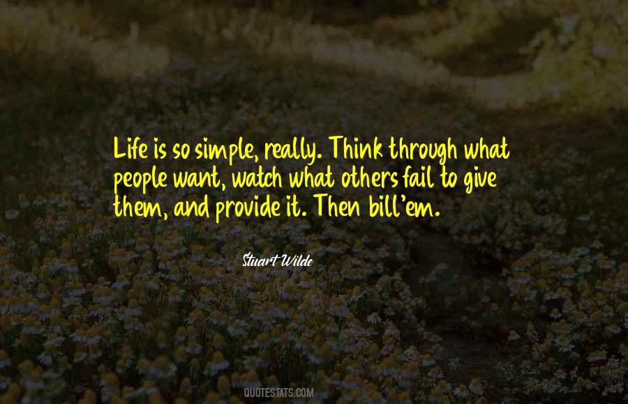 Life Is Really Simple Quotes #324080