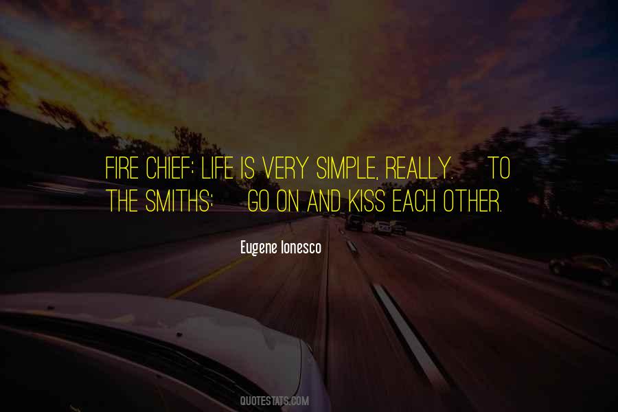Life Is Really Simple Quotes #713302