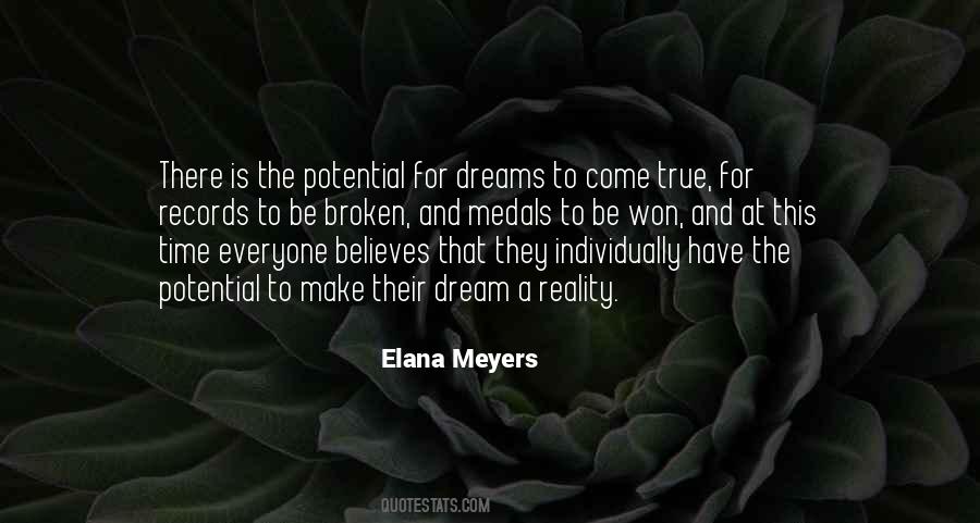 I Want My Dreams To Come True Quotes #248178