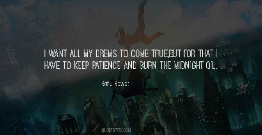 I Want My Dreams To Come True Quotes #549522