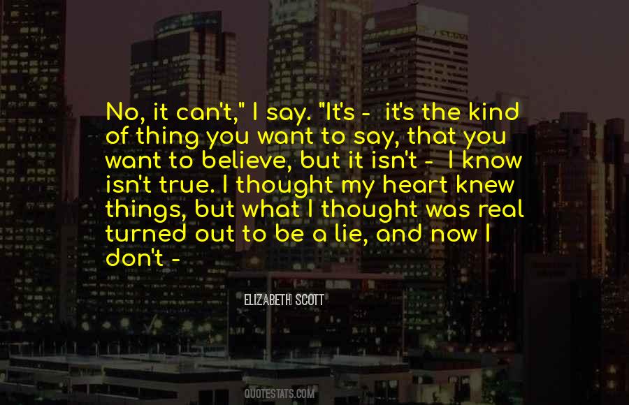 Don't Say Lie Quotes #1247155