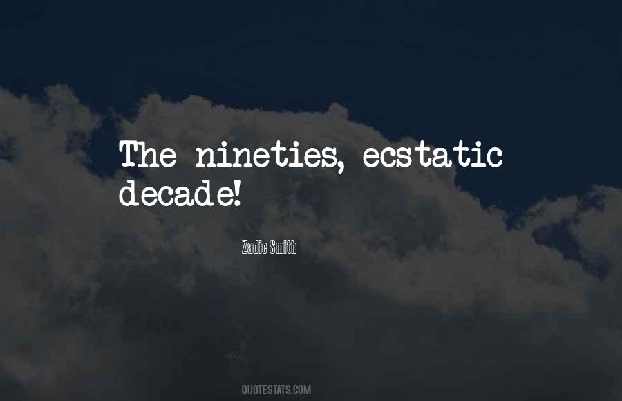Best Decade Quotes #50715