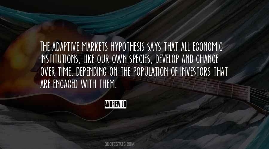 Most Adaptive To Change Quotes #1124867