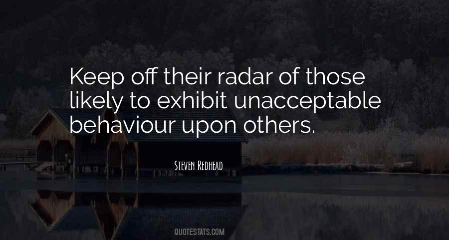 Others Behaviour Quotes #310541